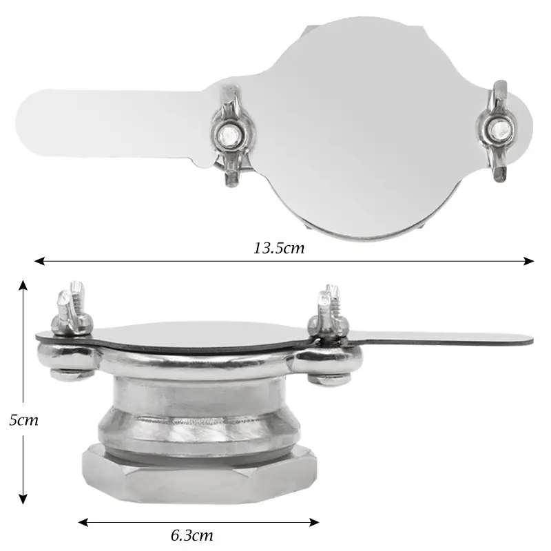 1Pcs Stainless Steel/Plastics Honey Gate Honey Valve Honey Tap for Honey Extractor Beekeeping Supplies Equipment