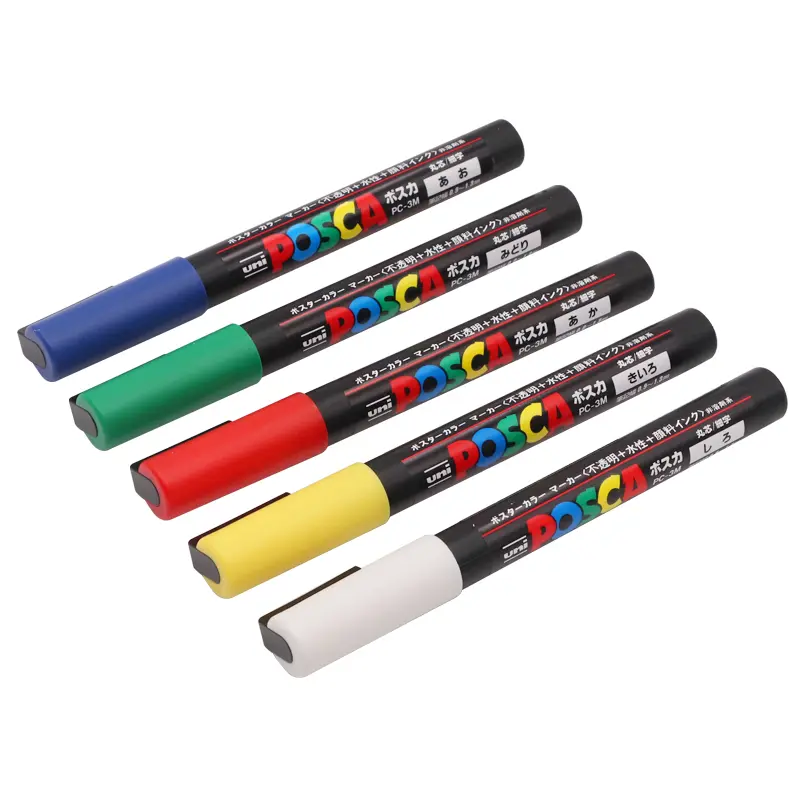 5pcs 8 Pcs/lot Bee marker LED Highlighter Marks Pen Queen Bee Marker Pen 8 Colors Optional Bevel Nib Paintbrush Beekeeping Tool