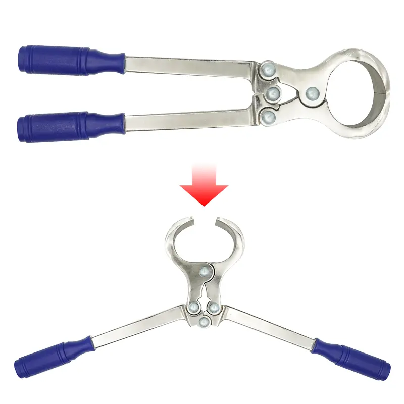 3Types Stainless Steel Bloodless Pig Sheep castration Clamp Castration Tool Castration Forceps Veterinary Special Tools
