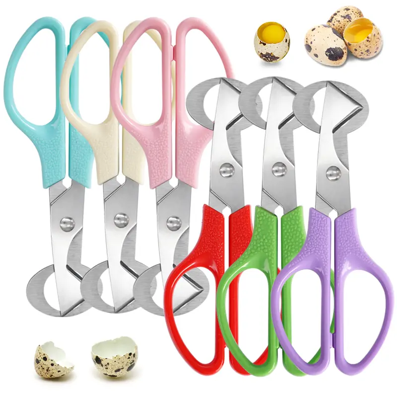 Quail Bird Egg Scissors Stainless Steel Egg Shell Cutters Egg Opener Pigeon Quail Egg scissor Bird Cutter Opener Kitchen Tools