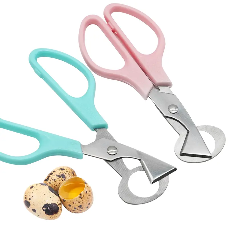 Quail Bird Egg Scissors Stainless Steel Egg Shell Cutters Egg Opener Pigeon Quail Egg scissor Bird Cutter Opener Kitchen Tools