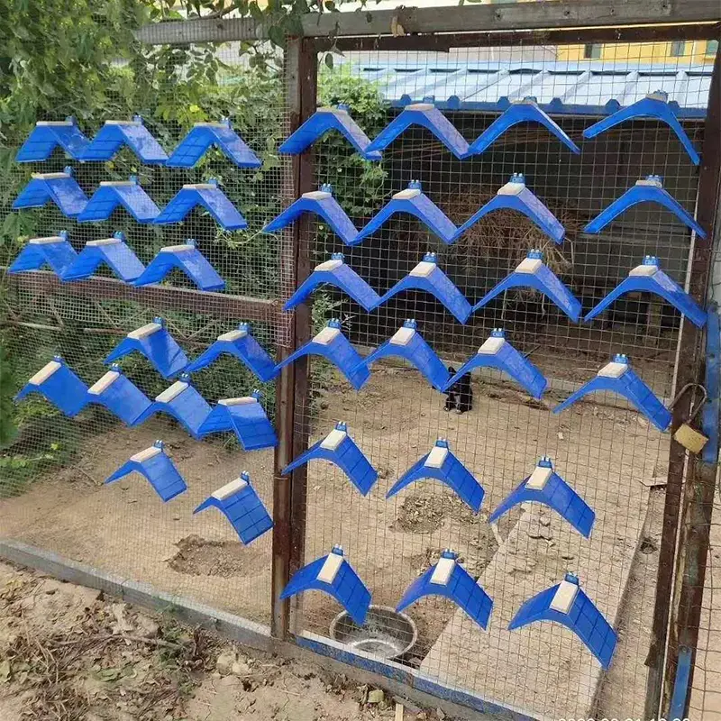20pcs Pigeon V Roost Perches Frame Dove Rest Stand Blue Dwelling Birds Frame Dwelling Perch Frame Roost Perches Bird Supplies