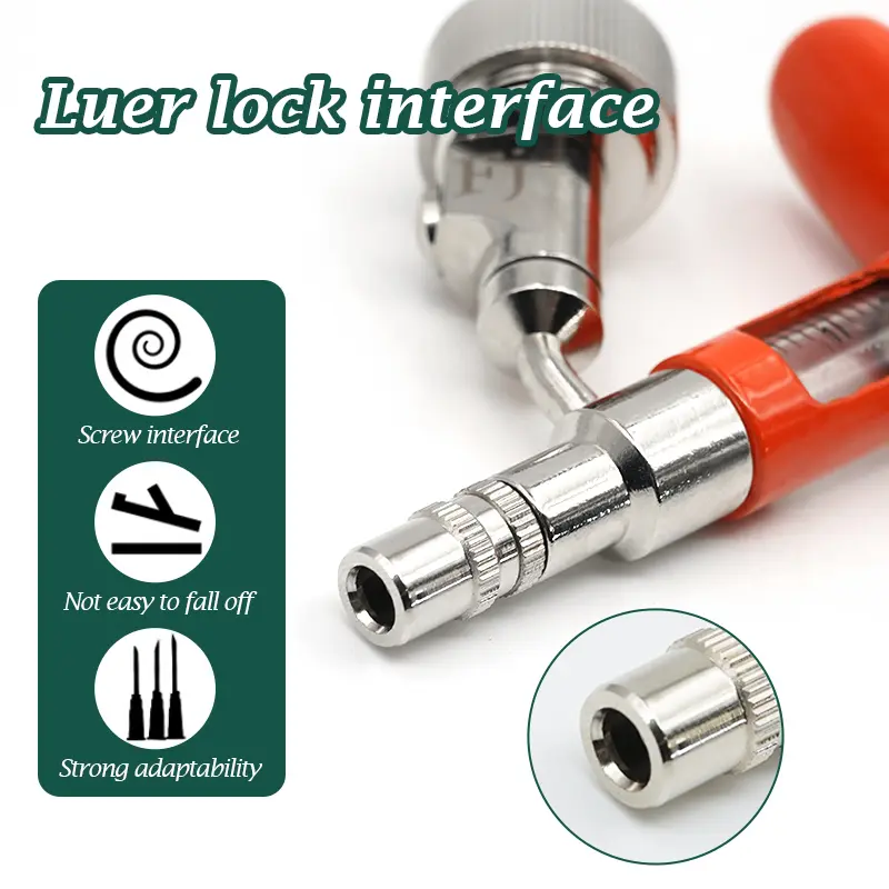 2Ml/5Ml Cattle Livestock Automatic Veterinary Continuous Syringe Animal Injection Adjustable Vaccine Syringe for Sheep