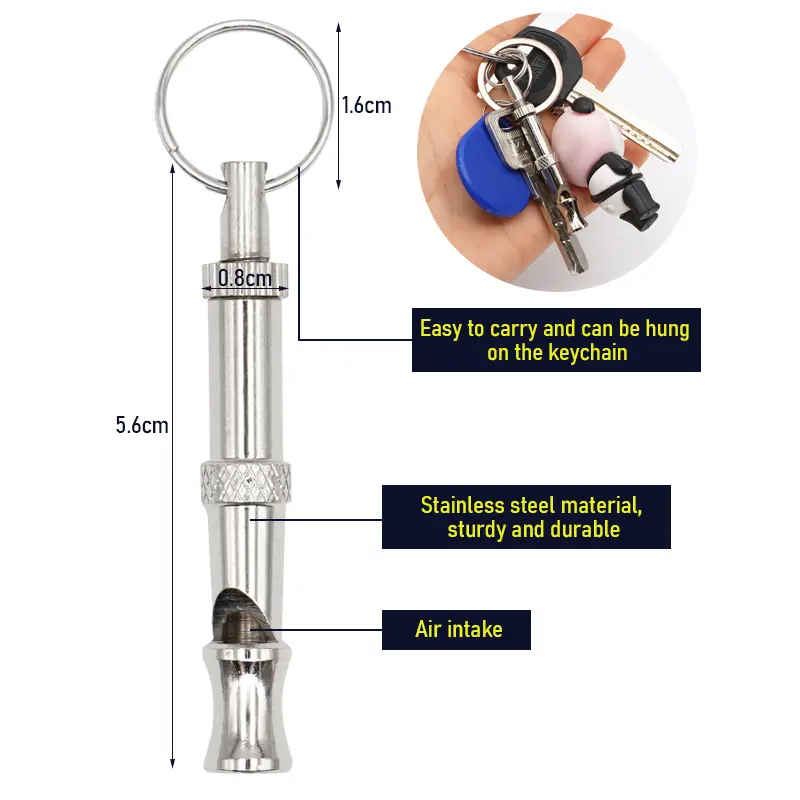 2pcs Parrot Bird Training Whistle Pigeon Training Whistle Sound Reflection Sonic Whistle Brass Outdoor Emergency Whistle