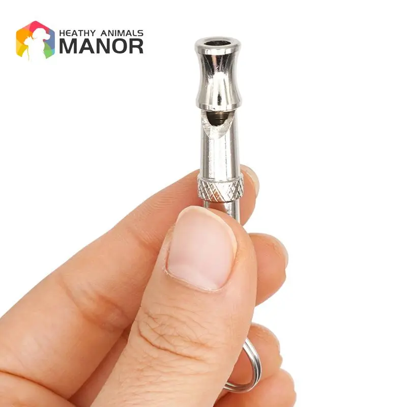2pcs Parrot Bird Training Whistle Pigeon Training Whistle Sound Reflection Sonic Whistle Brass Outdoor Emergency Whistle