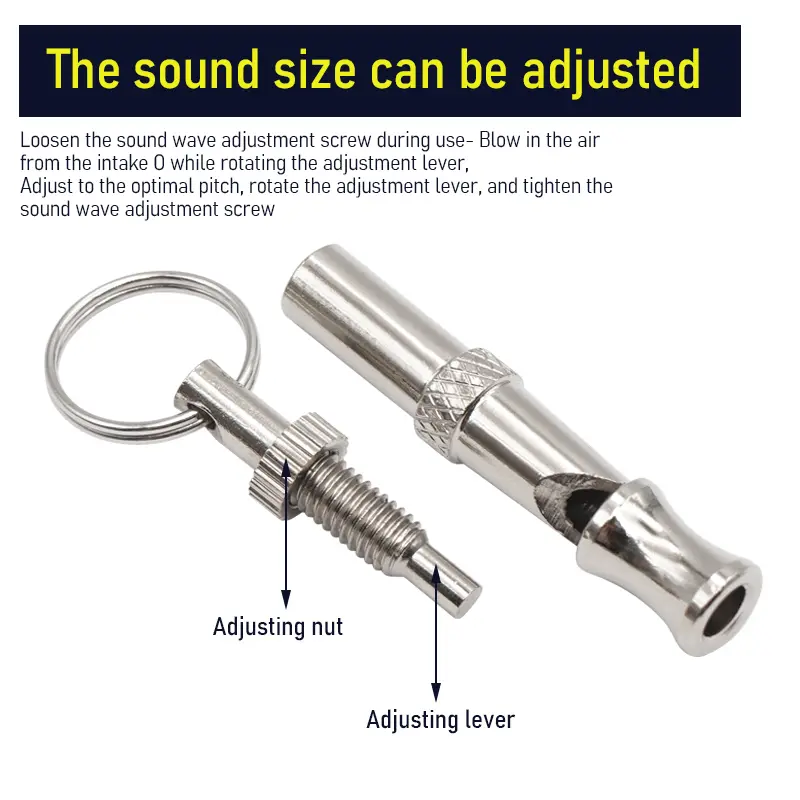 2pcs Parrot Bird Training Whistle Pigeon Training Whistle Sound Reflection Sonic Whistle Brass Outdoor Emergency Whistle