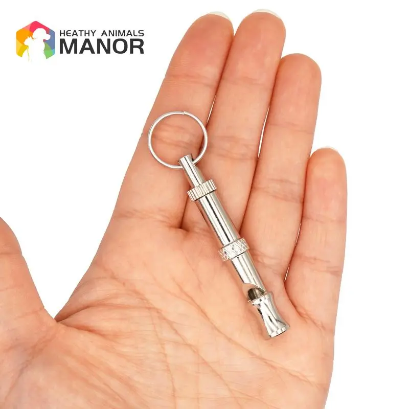 2pcs Parrot Bird Training Whistle Pigeon Training Whistle Sound Reflection Sonic Whistle Brass Outdoor Emergency Whistle
