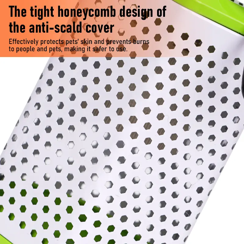 Reptile Heat Lamp Shade Guard Hangable Hexagonal Lamp Shade Art Mesh Metal Anti-Scald Cover for Lizards Snakes Turtles