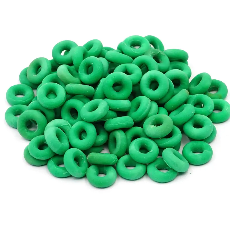 100Pcs Livestock Pig Tail Removal Without Blood Elastic Rubber Circle Farm Animal Feeding Tools Livestock Feeding Random Color