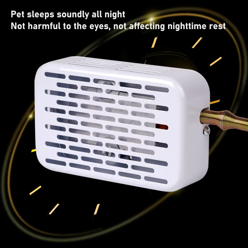 Bird Cage Heater Simulated Natural Environment Lighting Warming Heat Lamp Anti Bite Warmer Light for Parrots Bird Supplies