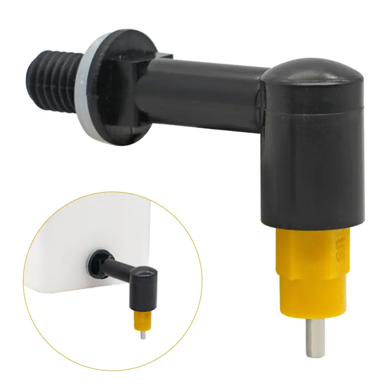 6Pcs Poultry Chicken Nipple Drinker Automatic Rabbit Drinking Fountain Pigeon Hamster Pet Nipple Drinker Easy installation