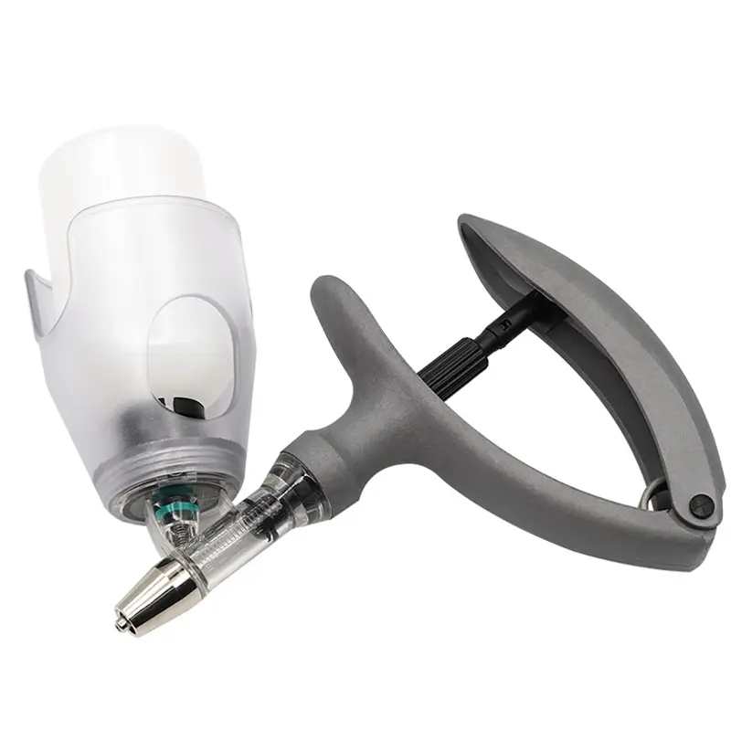 2ml /5ml Automatic Veterinary Continuous Syringe Animal Injection Adjustable Vaccine Injection for livestock Pig Cattle Sheep