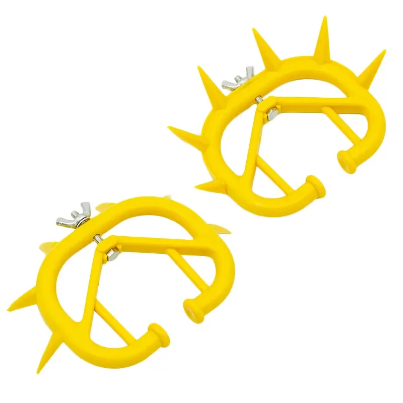 10Pcs Plastic Cattle Nose Ring Calf Cow Cattle Weaner Durable Cattle Cow Weaner Anti Sucking Milking Stop Kit Farm Products