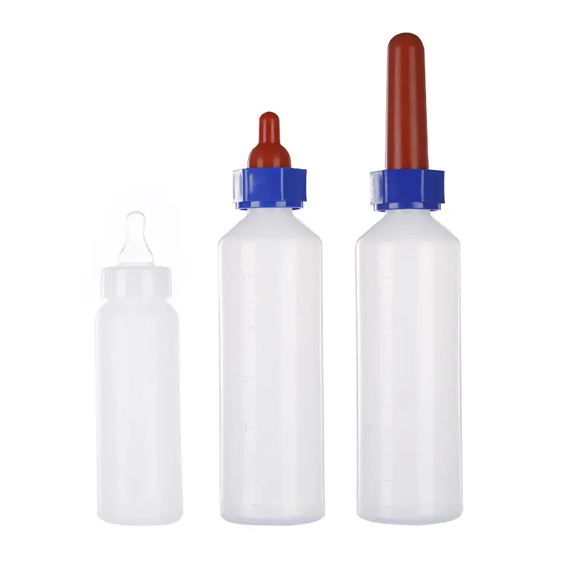 250ml/500ml Sheep Milk Bottle Lamb Feeding Bottle Animal Husbandry Animal Feeding Bottle Small Animal Lamb Feeding Nipple