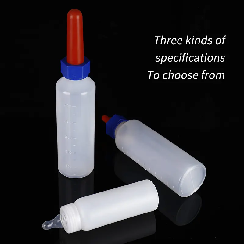 250ml/500ml Sheep Milk Bottle Lamb Feeding Bottle Animal Husbandry Animal Feeding Bottle Small Animal Lamb Feeding Nipple