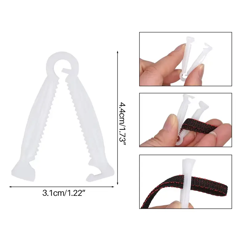 50/100Pcs Umbilical Cord Clip Plastic Disposable Piglet Umbilical Navel Cord Clamp Animals Lamb Goat Puppy Supplies
