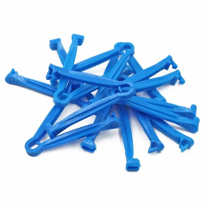 50/100Pcs Umbilical Cord Clip Plastic Disposable Piglet Umbilical Navel Cord Clamp Animals Lamb Goat Puppy Supplies