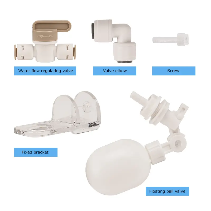 1/4Inch Auto Fish Tank Water Dispenser Float Valve Aquarium Water Float Ball Valve Type Auto Water Filler Water Level Controller