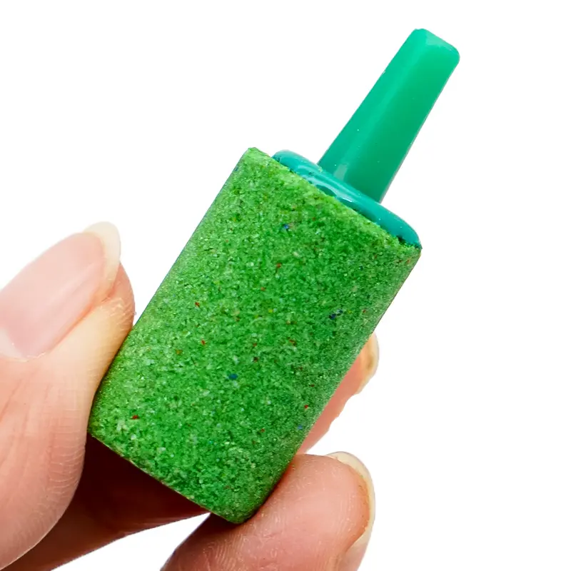2/5/10pcs Aquarium Cylinder Shape Air Stone Mineral Bubbles Release Fish Tank Punp Airstone Aeration Aerator Accessories