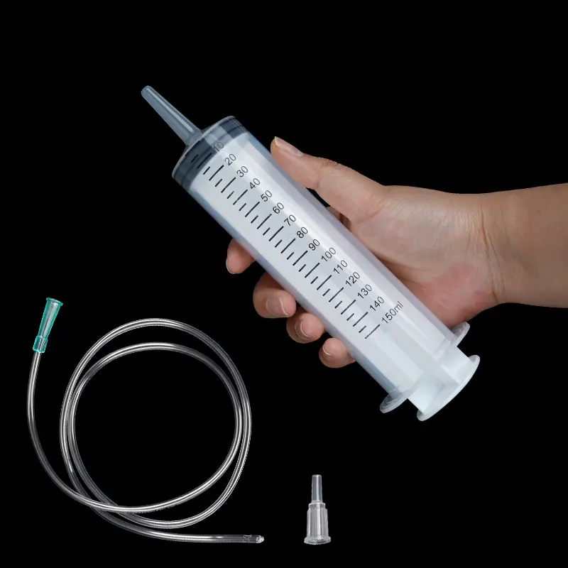 100ml-550ml Large Cpacity Animals Feeding Syringe Reusable Pump Measuring Suction Injector for Oil Fluid Water Seringa Seringue