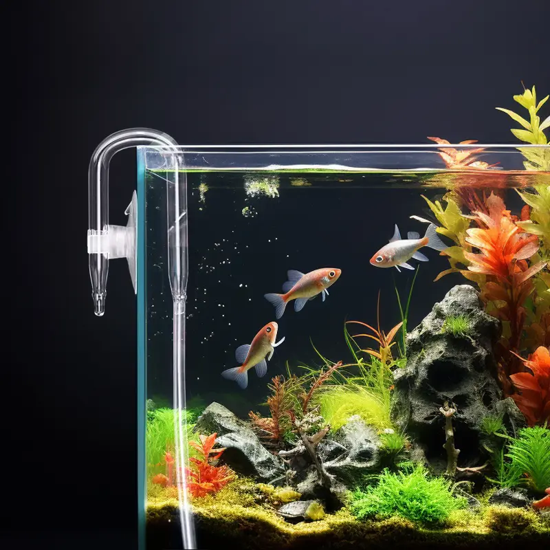 Aquarium U Shaped Air Pipe Connector Fish Tank Co2 Refiner Glass Tube Co2 Oxygen Tube For Co2 Diffuser Air Pump Accessories