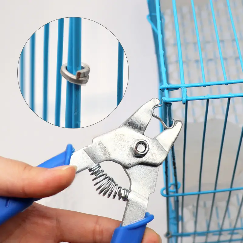 Chicken Bird Cage Clamp Installation Scattered M Nail Pliers Animal Iron Wire Mesh Cages Pliers Rabbit Cage Installation Tools