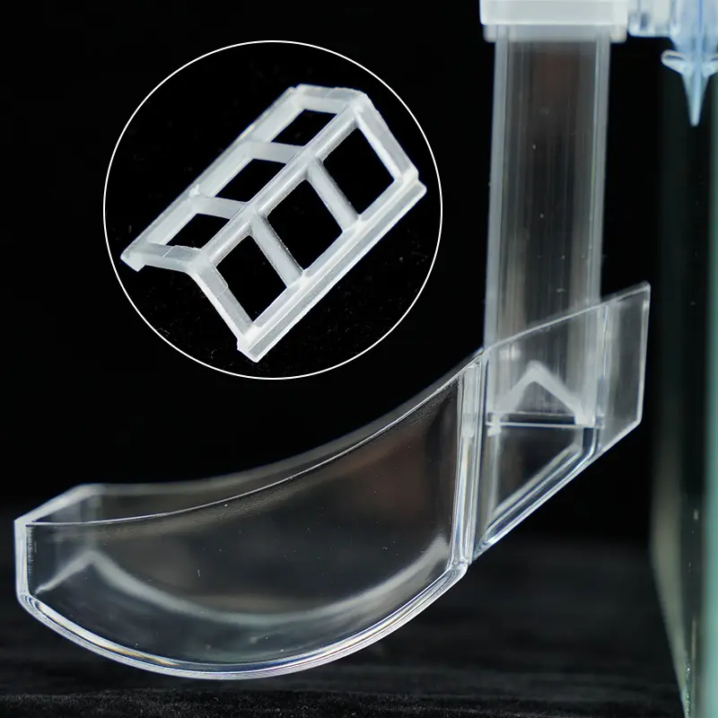 Aquarium Acrylic Feeding Tube Set Transparent Fish Feeder Shrimp Feeder Feeding Container for Various Fish Tanks