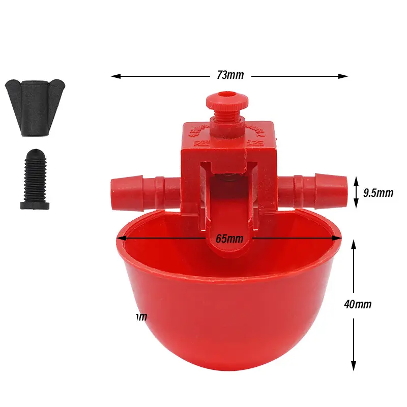 5m Hose Rabbit Water Drinking Pipe 9.5mm Drinker Nipples Automatic Waterer Tubing Hose Guinea Pig Drinking Pet Feeding Supplies
