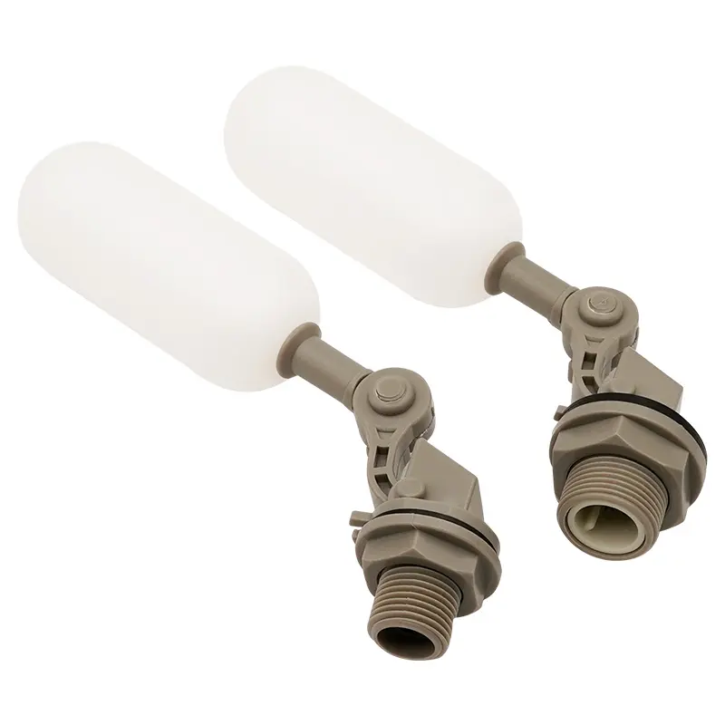 Plastic Water Float Ball Valve Shut Off 1/2" 3/4"Adjustable Auto Fill Float Ball Water Control Switch For Water Tower Water Tank