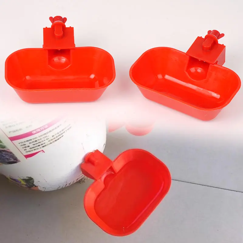 5/10pcs Automatic Poultry Drinking Bowls Large Waterer Bowl Birds Drinker Cups For Chicken Duck Geese Birds Poultry Feeding