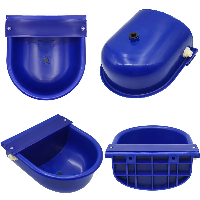 1pc Automatic Livestock Cattle Goat Sheep Water Drinker Bowl With Drain Hole Float Valve Water Trough Bowl Livestock Suppliers
