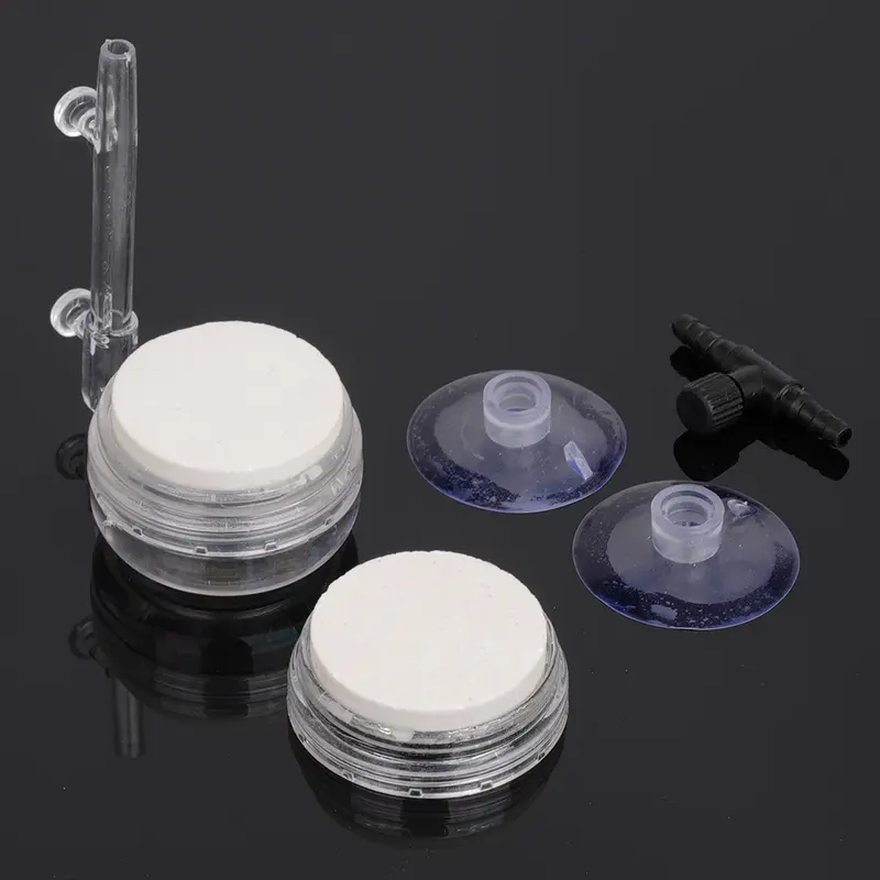 1PC Fish Tank Aquarium CO2 Diffuser Increasing Air Bubble Air Stone Oxygen Aerator Pond Pump Hydroponic Oxygen Fish Supplies