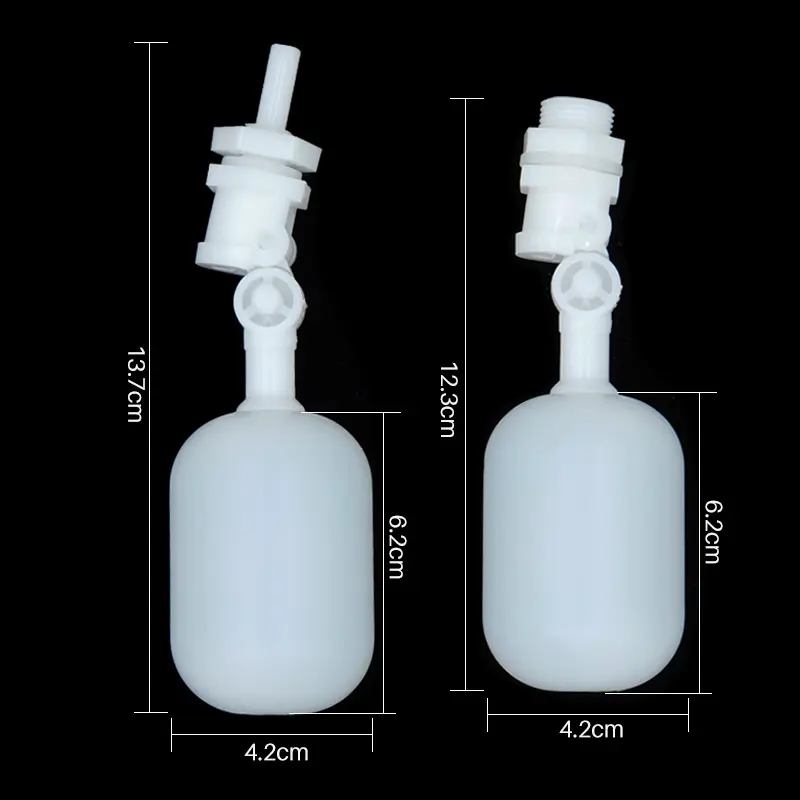 1Pcs Mini Water Float Ball Valve Water Tank Shut Off 1/4" 3/8" Automatic Cow Sheep Water Trough Bowl Stock Water Drinking Float