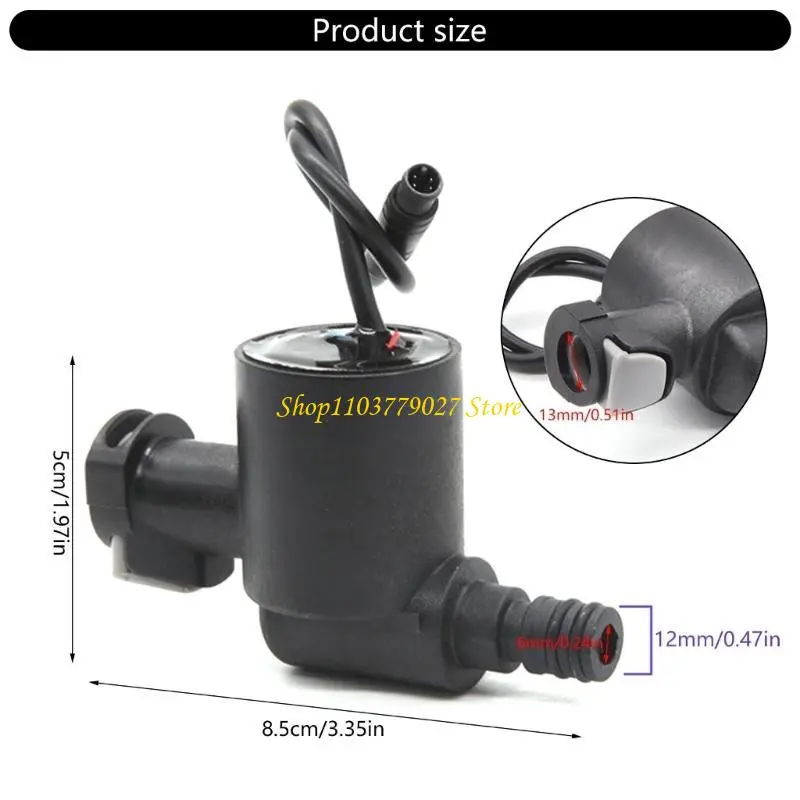 C4DF Bathroom Digital Display Generator Plastic Microgenerator Small Water Flows Generator Water Energy Device Enduring