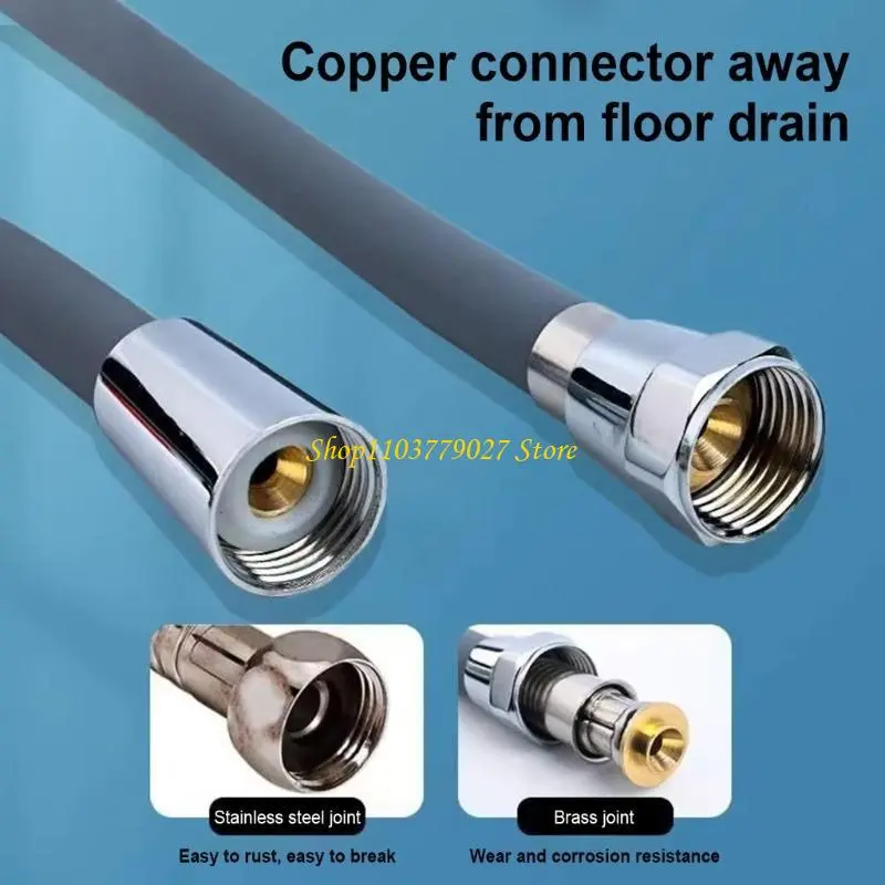 C4DF 1.5M Shower Hose Multifunction Shower Hose Ensures Powerful & Refreshing Bath