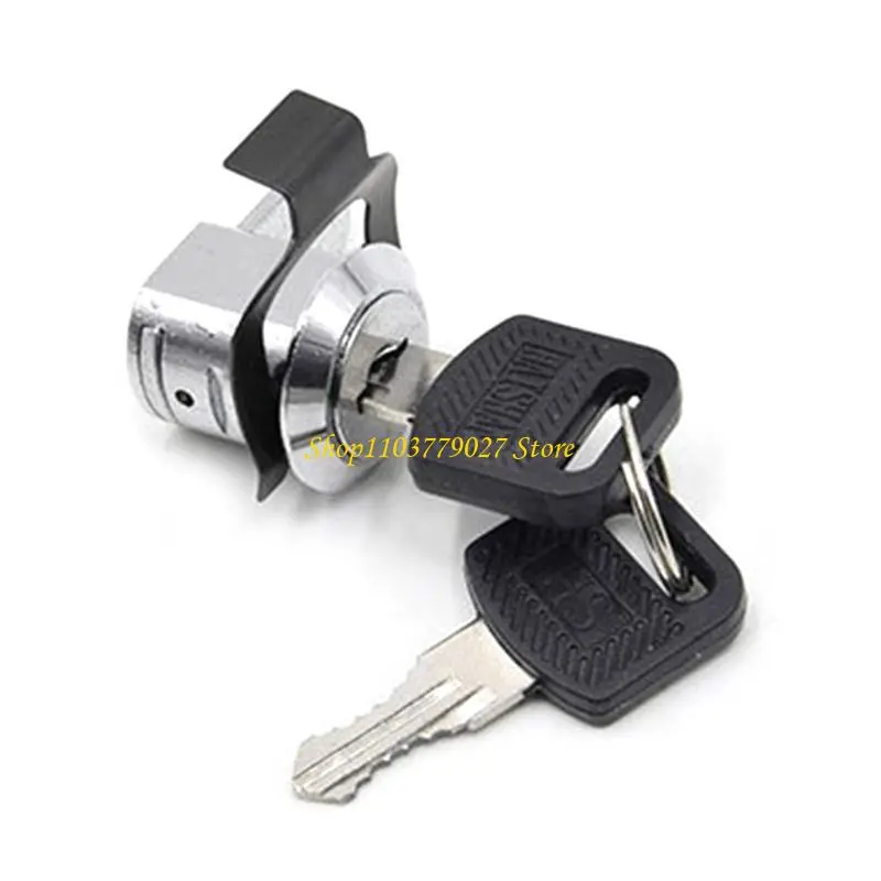 C4DF File Cabinet Lock Replacement Includes 2 Keys & Essential Part Comprehensive File Cabinet Lock for Secure Installation