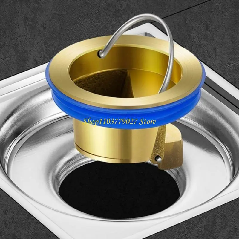 C4DF Toilet Floor Drain Deodorizing Cores Backflow Preventer Sewer Cores Sealing Floor Strainer Plug Bathroom Accessories
