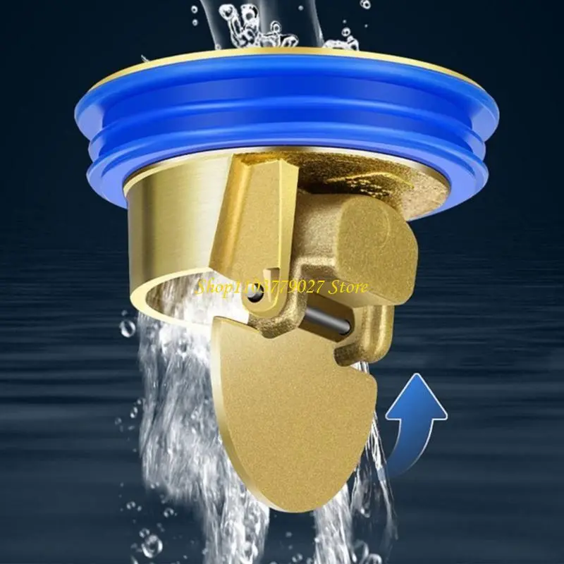 C4DF Toilet Floor Drain Deodorizing Cores Backflow Preventer Sewer Cores Sealing Floor Strainer Plug Bathroom Accessories