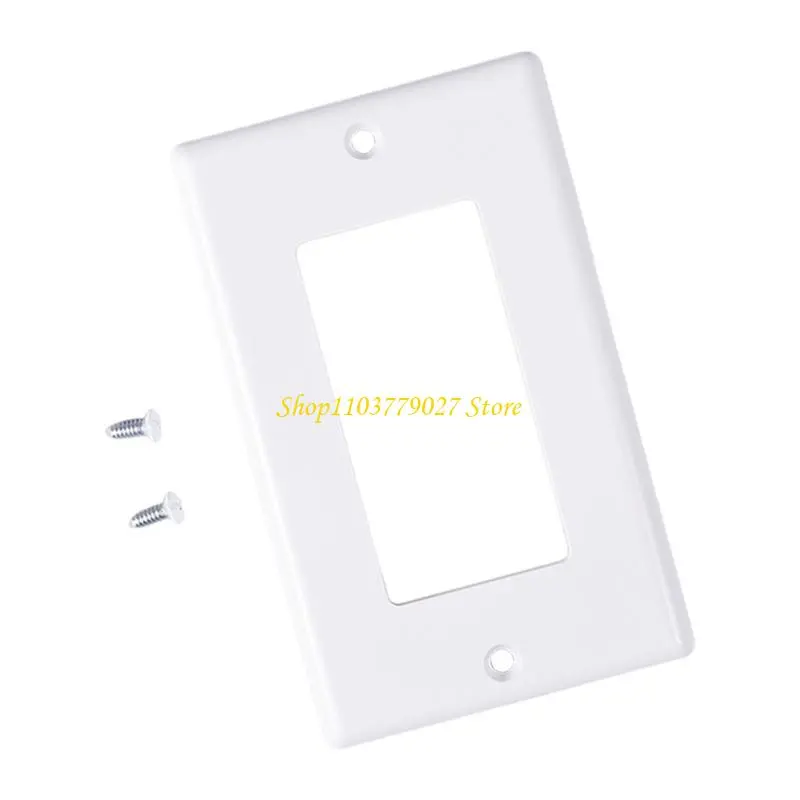 C4DF Electrical Receptacle Wall Plate Faceplates Covers Light Switches Cover Plate