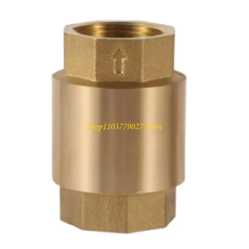 C4DF DN20/DN15 Brass Single Way Connector Water Non Return Valves For Water Control