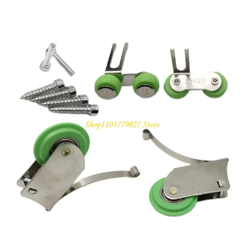 C4DF Stable Steel & Nylon Sliding Door Rollers Upgrades for Various Applications