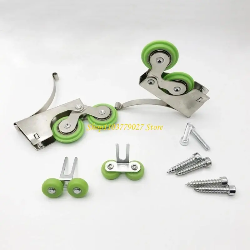 C4DF Stable Steel & Nylon Sliding Door Rollers Upgrades for Various Applications