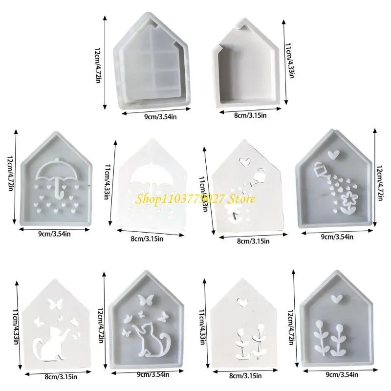 C4DF Silicones Resins Molds in House for Creating Fun and Creative Desserts Like Cakes and Chocolates