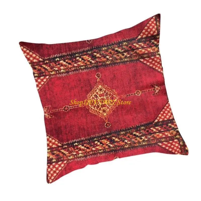 C4DF Turkey Carpet Sofa Decoration Pillow Cover Decorative Pillow Case Protective Cover