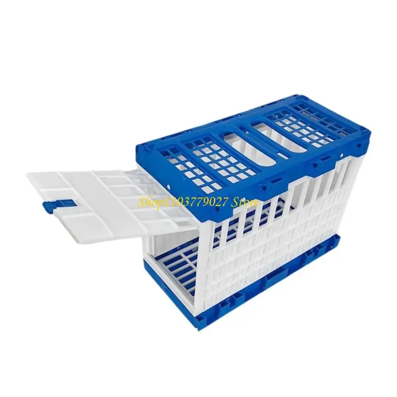 C4DF Foldable Portable Bird Cage With Door For Outdoor Race Pigeons And Small Parrots