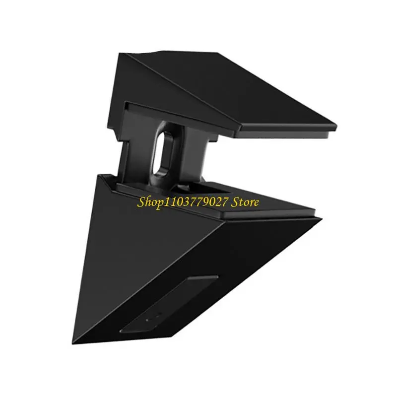 C4DF Adjustable Glass Shelf Brackets Zinc Alloy Wall Holders for Elegant Storage