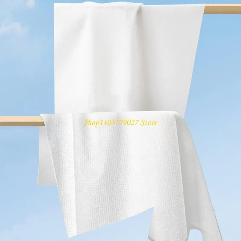 C4DF 1Pack Compressed Cotton Face Towels Thickened Bath Towel Optional For Travel Gym