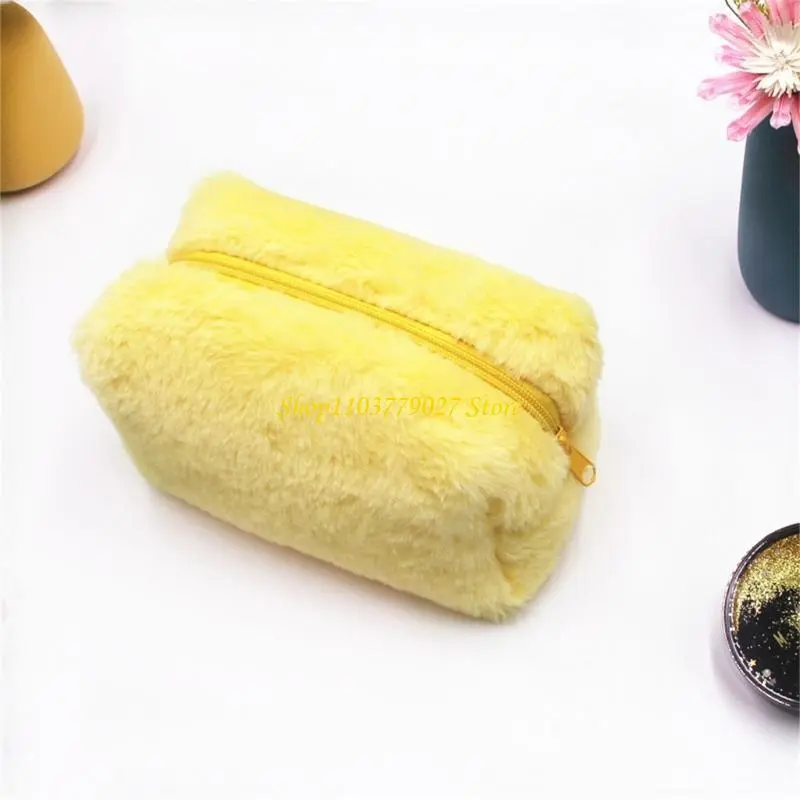 C4DF Elegant Cosmetic Bag With Smooth Zippered Closure Designs for Easy Access