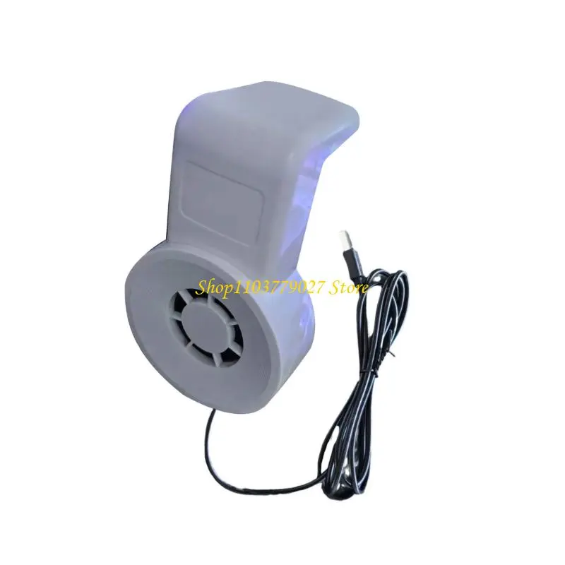 C4DF Multipurpose Aquarium Cooling Fan 2-Level Speed Adjustable Fish Tanks Chiller