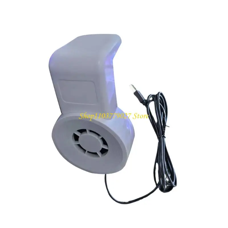 C4DF Multipurpose Aquarium Cooling Fan 2-Level Speed Adjustable Fish Tanks Chiller